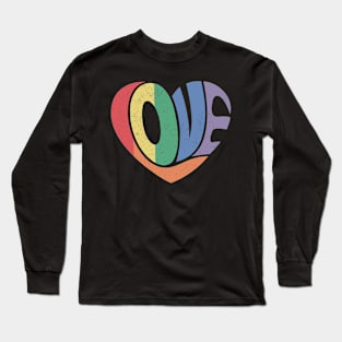 Rainbow Love Long Sleeve T-Shirt